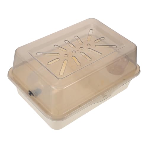 BESTonZON Transportbox Für Kleine Haustiere Hamsterkäfig Geräumige Umgebung Vielseitige Abteile Reisefertig Zuverlässige Konstruktion Luftzirkulationsdesign Für Hamster Zwerghamster BESTonZON Transportbox Für Kleine Haustiere Hamsterkäfig Geräumige Umgebung Vielseitige Abteile Reisefertig Zuverlässige Konstruktion Luftzirkulationsdesign Für Hamster Zwerghamster von BESTonZON