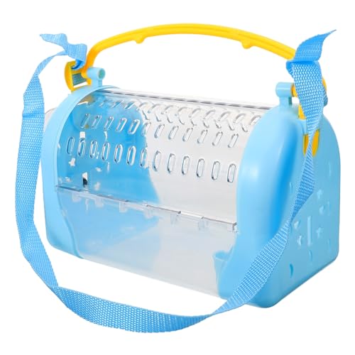 BESTonZON Tragetasche für Kleintiere Wasserdichter Transportkäfig für Hamster Ratten und Kaninchen für Reisen und Ausflüge Geräumig und Langlebig Bietet und für Ihre Haustiere von BESTonZON