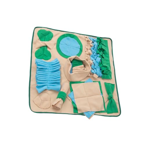 BESTonZON Trainingsmatte Hund aus Polar Fleece rutschfest Snack Futterpad zur Geruchs und Energieübungsförderung für Kleine und Mittlere Hunde BESTonZON Trainingsmatte Hund aus Polar Fleece rutschfest Snack Futterpad zur Geruchs und Energieübungsförderung für Kleine und Mittlere Hunde von BESTonZON