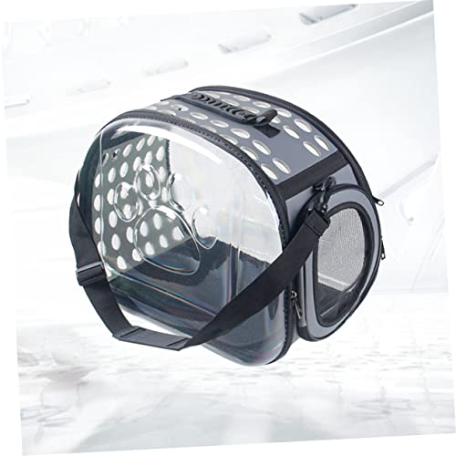 BESTonZON Transparente Große Haustier Tragetasche Robuster Kratzfester Pet Carrier für Katzen und Hunde Atmungsaktiv Tragbar für Reisen Camping und Ausflüge BESTonZON Transparente Große Haustier Tragetasche Robuster Kratzfester Pet Carrier für Katzen und Hunde Atmungsaktiv Tragbar für Reisen Camping und Ausflüge von BESTonZON