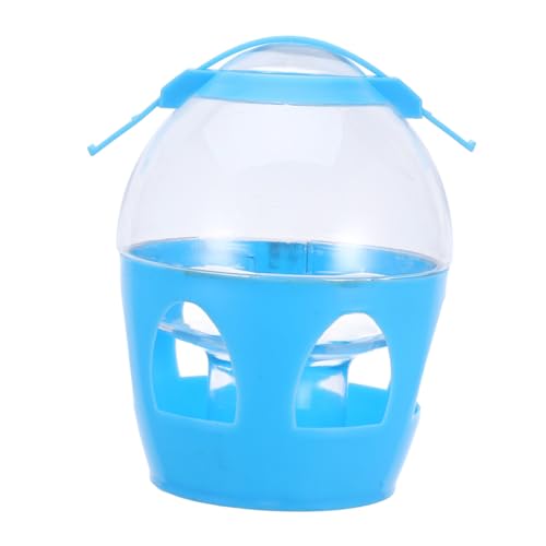 BESTonZON Transparenter Tauben Wasserspender aus Robustem PVC Großer Vogelnapf für Automatische Vogeltränke Langlebiger Trinkbehälter für Brieftauben Geflügel und Ziervögel von BESTonZON