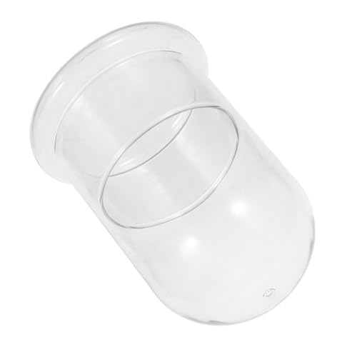 BESTonZON Transparentes Glas Terrarium Gefäß DIY Mikrolandschaft Ökosystem Glasvase für Moos und Kleine Pflanzen Hydroponisch Platzsparend für Schreibtisch und Ablagefläche von BESTonZON