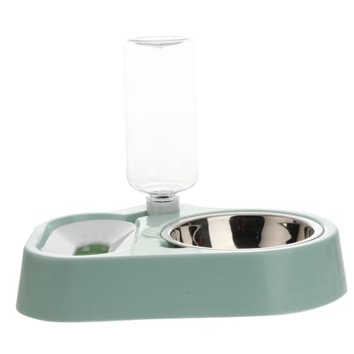 BESTonZON Trinkbrunnen für Haustiere Futterautomat für Haustiere Hundewasserspender tragbar Schüssel pet Feeder pet Water Bottle Automatische Haustierfutterleiterin Wasserversorger Abs Blue von BESTonZON
