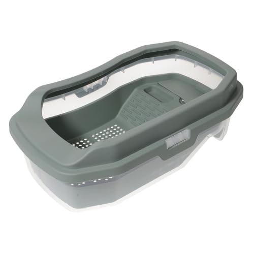 BESTonZON Turtle Feeding Tank mit Plattform Multifunktionales Schildkrötenaquarium aus Robustem Kunststoff für Haltung von Wasserschildkröten Einfache Wasserwechsel und Sicheres Design BESTonZON Turtle Feeding Tank mit Plattform Multifunktionales Schildkrötenaquarium aus Robustem Kunststoff für Haltung von Wasserschildkröten Einfache Wasserwechsel und Sicheres Design von BESTonZON