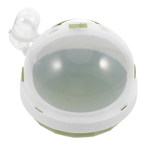 BESTonZON UFO Hamsterträger Tragbarer Käfig Für Kleine Haustiere Kunststoff Für Chinchillas Und Hamster Outdoor Für Unterwegs von BESTonZON