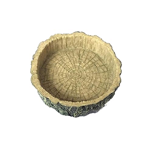 BESTonZON Umweltfreundliche Resin Futterschale für Reptilien rutschfeste Ungiftige Wasserschale für Schildkröten Eidechsen Schlangen und Kleine Terrarientiere Langlebiges Futter und BESTonZON Umweltfreundliche Resin Futterschale für Reptilien rutschfeste Ungiftige Wasserschale für Schildkröten Eidechsen Schlangen und Kleine Terrarientiere Langlebiges Futter und von BESTonZON