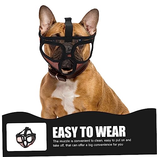 BESTonZON Verstellbarer Atmungsaktiver Hundemaulkorb aus Leichtem Mesh Beißschutz Komfortabel für Draußen Schützt vor Beißen und Sabbern Geeignet für Kleine und Mittlere Hunde BESTonZON Verstellbarer Atmungsaktiver Hundemaulkorb aus Leichtem Mesh Beißschutz Komfortabel für Draußen Schützt vor Beißen und Sabbern Geeignet für Kleine und Mittlere Hunde von BESTonZON