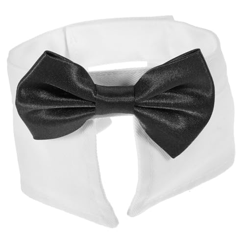 BESTonZON Verstellbares Katzenhalsband mit Schleife Leichtes Haustier Katzenhalsband Komfortabel und Sicher für Geburtstagsfeiern Hochzeiten Festivals Geeignet für Kleine Katzen und Kätzchen von BESTonZON