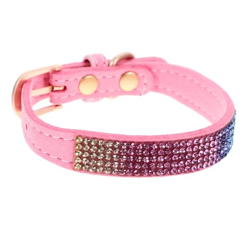 BESTonZON Verstellbares Modisches Katzenhalsband mit Funkelnden Strasssteinen Bequem und Atmungsaktiv Geeignet für Kleine Hunde und Katzen für Alltag Party und Festliche Anlässe BESTonZON Verstellbares Modisches Katzenhalsband mit Funkelnden Strasssteinen Bequem und Atmungsaktiv Geeignet für Kleine Hunde und Katzen für Alltag Party und Festliche Anlässe von BESTonZON