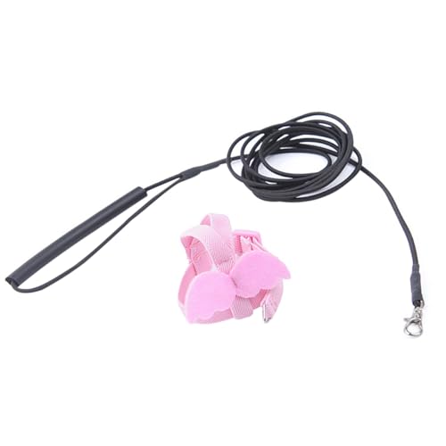 BESTonZON Verstellbares Parrot Flying Rope Brustgeschirr mit Elastischem Seil und Niedlichen Engelsflügeln Leichtes Vogelgeschirr für Papageien und Kleine Vögel zum Sicheren Flugtraining im BESTonZON Verstellbares Parrot Flying Rope Brustgeschirr mit Elastischem Seil und Niedlichen Engelsflügeln Leichtes Vogelgeschirr für Papageien und Kleine Vögel zum Sicheren Flugtraining im von BESTonZON