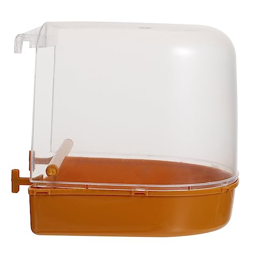 BESTonZON Vogel Badewanne Für Papageien Und Wellensittiche Robuste Badewanne Für Kleine Vögel Zur Reinigung Und Hautpflege Schützende Materialien Umweltfreundlich Und Wiederverwendbar von BESTonZON