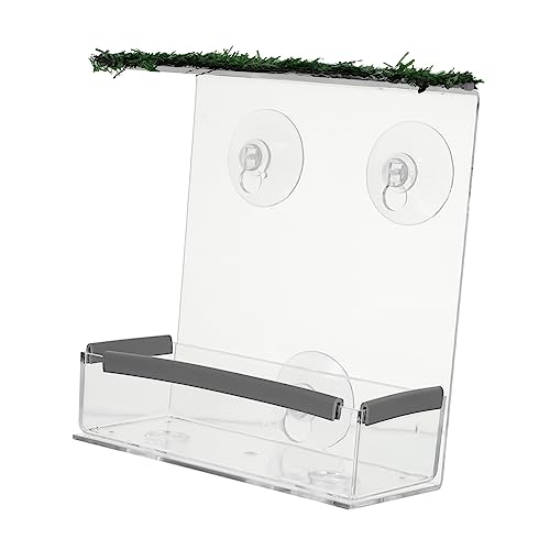 BESTonZON Vogelfütterer Futterspender Mahlzeit Vogelfutterhäuschen Vogelkeimfutterautomat groß Mason vogelkäfig Acrylvogelfutterleiter Vogelfutterhalter Halter für Vogelhäuschen BESTonZON Vogelfütterer Futterspender Mahlzeit Vogelfutterhäuschen Vogelkeimfutterautomat groß Mason vogelkäfig Acrylvogelfutterleiter Vogelfutterhalter Halter für Vogelhäuschen von BESTonZON
