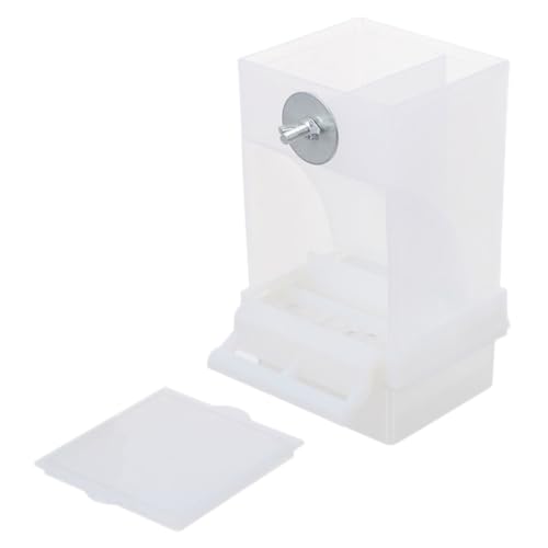 BESTonZON Vogelfütterer Vogelhäuschen Für Käfig Automatischer Futterautomat Für Papageien Vogelkäfig -Feeder Automatischer Wasserspender Für Vögel Vogelwasserspender Futterspender Weiß Acryl BESTonZON Vogelfütterer Vogelhäuschen Für Käfig Automatischer Futterautomat Für Papageien Vogelkäfig -Feeder Automatischer Wasserspender Für Vögel Vogelwasserspender Futterspender Weiß Acryl von BESTonZON