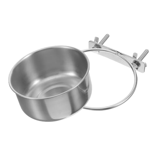 BESTonZON Vogelfutter und Wassernapf mit Sicherer Klemme für Papageien Nymphensittiche Sittiche und Kleintiere Hygienisch zu Reinigen Sicher BESTonZON Vogelfutter und Wassernapf mit Sicherer Klemme für Papageien Nymphensittiche Sittiche und Kleintiere Hygienisch zu Reinigen Sicher von BESTonZON