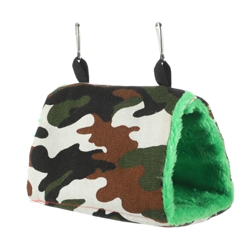 BESTonZON Vogelhängematte Kleintier Kuschelnest Warm Gefüttert Atmungsaktiv Vogelkäfig Hängematte Vogelbett Für Wellensittich Papagei Kleiner Käfig BESTonZON Vogelhängematte Kleintier Kuschelnest Warm Gefüttert Atmungsaktiv Vogelkäfig Hängematte Vogelbett Für Wellensittich Papagei Kleiner Käfig von BESTonZON