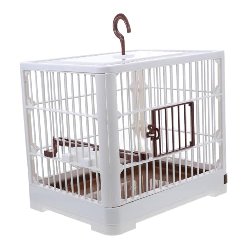 BESTonZON Vogelkäferdekor Vogelkäfig Mit Ständer Großer Papageienkäfig Tragbarer Vogelkäfig Papageien-reisekäfig Reiseträger Für Vögel Käfig Für Tauben Finkenkäfig Coffee Abs BESTonZON Vogelkäferdekor Vogelkäfig Mit Ständer Großer Papageienkäfig Tragbarer Vogelkäfig Papageien-reisekäfig Reiseträger Für Vögel Käfig Für Tauben Finkenkäfig Coffee Abs von BESTonZON