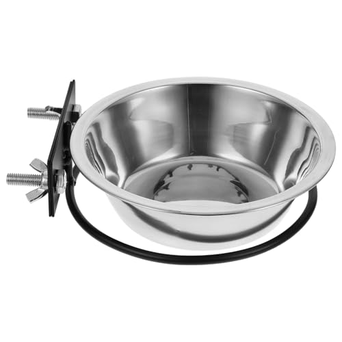 BESTonZON Wandmontierte Hundenapf Station aus Erhöhter Futter und Wassernapf für Kleine Hunde und Katzen Platzsparend und Gesundheitsfördernd für Bequemes Füttern BESTonZON Wandmontierte Hundenapf Station aus Erhöhter Futter und Wassernapf für Kleine Hunde und Katzen Platzsparend und Gesundheitsfördernd für Bequemes Füttern von BESTonZON