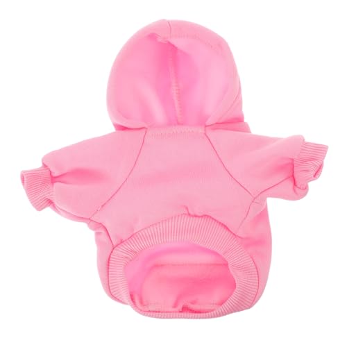 BESTonZON Warm Hunde Hoodie mit Kapuze und Tasche Leichte Warme Haustierkleidung für Kleine Hunde Atmungsaktiv und Bequem für und Outdoor Aktivitäten von BESTonZON