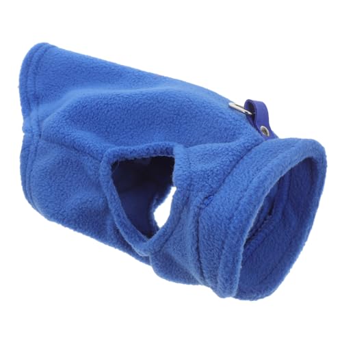 BESTonZON Warme Hundeweste aus Fleece Ärmellose Winterjacke für Kleine und Mittlere Hunde Weiche Polar Fleece Haustierbekleidung Outdoor Warm Halten Klassisch Handgefertigt D Ring Zubehör von BESTonZON