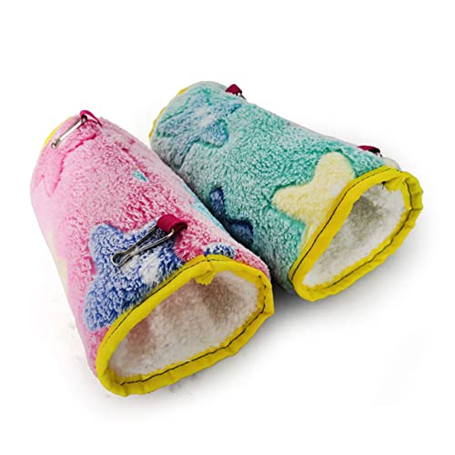 BESTonZON Warmer Hängender Kleintier Schlafsack Aus Weichem Plüsch Für Hamster Papagei Kanarienvogel Sichere Kuschelhöhle Für Winter Haustierbett Zufällige Farbe Zufällige Farbe BESTonZON Warmer Hängender Kleintier Schlafsack Aus Weichem Plüsch Für Hamster Papagei Kanarienvogel Sichere Kuschelhöhle Für Winter Haustierbett Zufällige Farbe Zufällige Farbe von BESTonZON