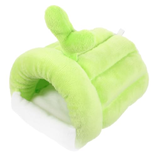 BESTonZON Warmer Hamster Nest aus Weichem Baumwollstoff Kuscheliges Kleintierversteck für Meerschweinchen Ratten und Kaninchen Gemütliches Schlafhaus für Kleine Haustiere Isolierend und von BESTonZON