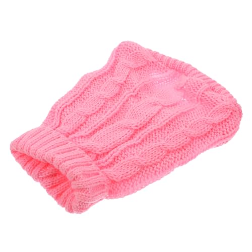BESTonZON Warmer Hundepullover mit Elastischem Rollkragen für Kleine Hunde Atmungsaktiver Weicher Winter Strickpullover Hautfreundlich und Angenehm zu Tragen für Kalte Tage von BESTonZON