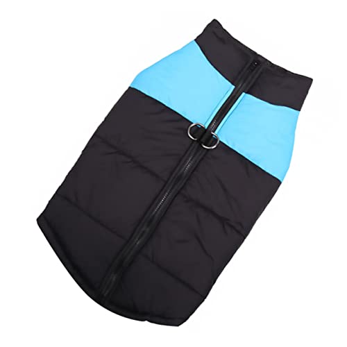 BESTonZON Warmer Hundeweste Welpenmantel für Herbst Winter Gepolstert Atmungsaktiv Winddicht Haustierkleidung für Kleine bis Große Hunde Outdoor von BESTonZON