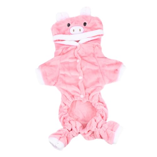 BESTonZON Warmes Hundekostüm Kleines Schweinchen Haustierkleidung Kuscheliger Wintermantel für Kleine Hunde Weiches Hautfreundliches Material Lustiges Pet Apparel für Kalte Tage XXL BESTonZON Warmes Hundekostüm Kleines Schweinchen Haustierkleidung Kuscheliger Wintermantel für Kleine Hunde Weiches Hautfreundliches Material Lustiges Pet Apparel für Kalte Tage XXL von BESTonZON