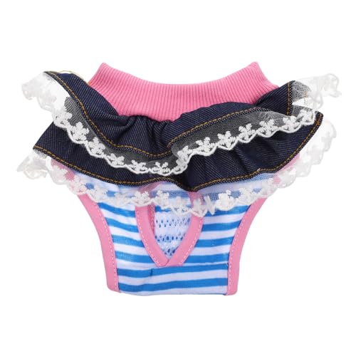 BESTonZON Waschbare Hundewindel aus Atmungsaktive Perioden Hose für Hündinnen Weiche Saugfähige Schutzhose für Läufigkeit Bequeme und Langlebige Damen Diaper für Tägliche Anwendung von BESTonZON