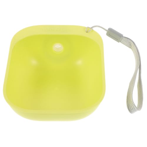 BESTonZON Wasserspender Für Haustiere Trinknapf Tragbare Hundewasserflasche Futternapf Welpen Hunde Trinkspender Groß Für Reisen Im Freien – Ausflüge Hellgrün Bauchmuskeln BESTonZON Wasserspender Für Haustiere Trinknapf Tragbare Hundewasserflasche Futternapf Welpen Hunde Trinkspender Groß Für Reisen Im Freien – Ausflüge Hellgrün Bauchmuskeln von BESTonZON