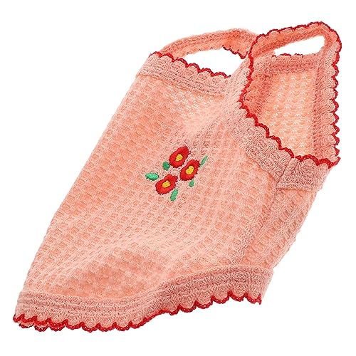 BESTonZON Leichtes Atmungsaktives Hundevest Für Sommer Niedliches Elastisches Mit Blumenstickerei Für Kleine Hunde Für Park Und Strand XL BESTonZON Leichtes Atmungsaktives Hundevest Für Sommer Niedliches Elastisches Mit Blumenstickerei Für Kleine Hunde Für Park Und Strand XL von BESTonZON