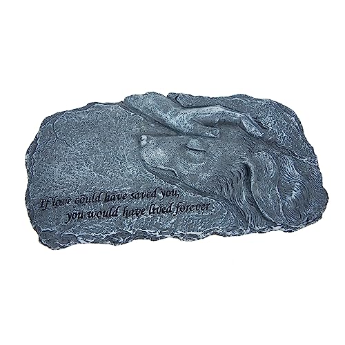 BESTonZON Wetterfester Resin Haustier Gedenkstein mit Engelmotiv Langlebige Grabstele für Hunde und Katzen Stabile Garten Dekoration für Innen und Außen Personalisierbar mit Foto Robust und BESTonZON Wetterfester Resin Haustier Gedenkstein mit Engelmotiv Langlebige Grabstele für Hunde und Katzen Stabile Garten Dekoration für Innen und Außen Personalisierbar mit Foto Robust und von BESTonZON