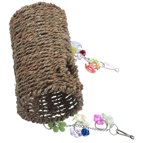 BESTonZON Widerstandsfähige Vogelschaukel aus Langlebigem Material Lustiges Papageienspielzeug für Käfige Geeignet für Wellensittiche und Kleine Vögel Dekoratives Hängespielzeug für von BESTonZON