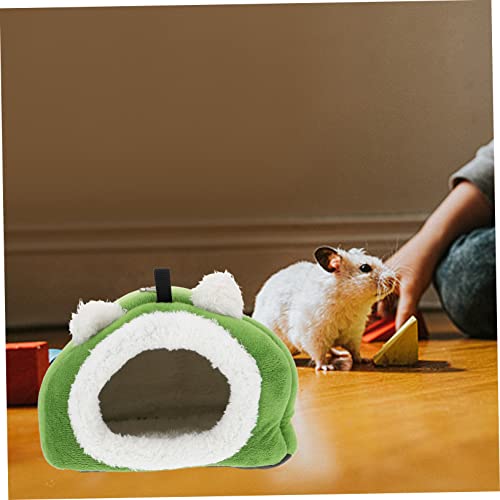 BESTonZON Winter Kuschelnest für Kleine Haustiere Warmes Hamsterhaus aus Sicherem Baumwollmaterial Kompakt und Robust als Hamster House Bed und Pet Bed für Meerschweinchen Kaninchen und BESTonZON Winter Kuschelnest für Kleine Haustiere Warmes Hamsterhaus aus Sicherem Baumwollmaterial Kompakt und Robust als Hamster House Bed und Pet Bed für Meerschweinchen Kaninchen und von BESTonZON