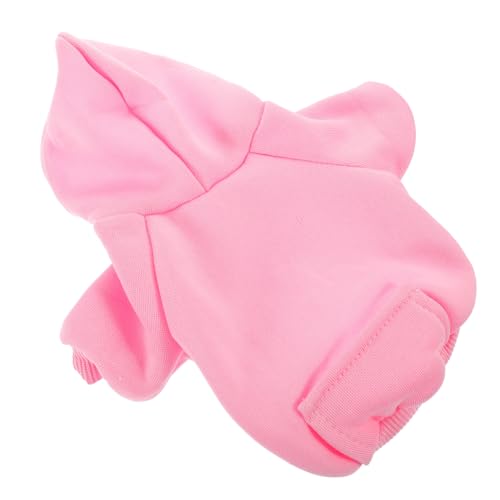 BESTonZON Winter Warmer Hundepullover mit Kapuze und Tasche Stylischer Hoodie für Große Hunde Bequeme Hundekleidung für Outdoor Aktivitäten Modisches Cartoon Design für Welpen von BESTonZON