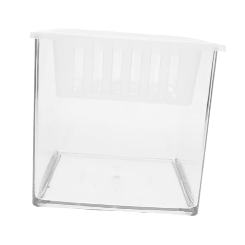 BESTonZON Zierfischbehälter Aquariumzubehör Büroaquarium Wasserpflanzen Aquarium Wasserpflanzenhalter Kleines Desktop Aquarium Durchsichtiges Kunststoffaquarium Transparent BESTonZON Zierfischbehälter Aquariumzubehör Büroaquarium Wasserpflanzen Aquarium Wasserpflanzenhalter Kleines Desktop Aquarium Durchsichtiges Kunststoffaquarium Transparent von BESTonZON
