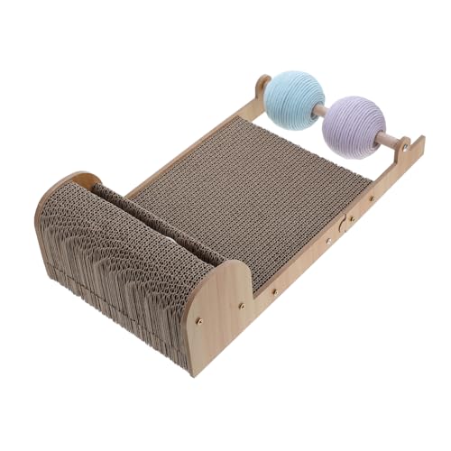 BESTonZON kratzbaum für Katzen Katzenkratzer Katzenliege Katzenkratzmöbel Katzenkratzhilfe Katzenkratzstation Eckkratzer für Katzen Katze kratzt Pappe Kratzsofa für Katzen Wellpapier BESTonZON kratzbaum für Katzen Katzenkratzer Katzenliege Katzenkratzmöbel Katzenkratzhilfe Katzenkratzstation Eckkratzer für Katzen Katze kratzt Pappe Kratzsofa für Katzen Wellpapier von BESTonZON