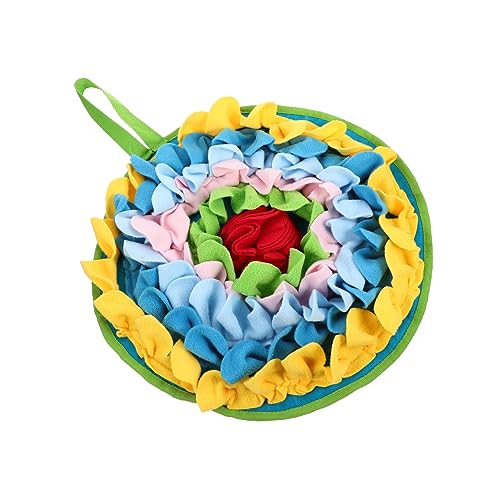 BESTonZON rutschfeste Pet Snuffle Matte aus Hochwertigem Polar Fleece Interaktives Kaninchen zur Geruchsschulung und Fütterung Langlebige Trainingsmatte für Haustiere mit Rutsch Boden BESTonZON rutschfeste Pet Snuffle Matte aus Hochwertigem Polar Fleece Interaktives Kaninchen zur Geruchsschulung und Fütterung Langlebige Trainingsmatte für Haustiere mit Rutsch Boden von BESTonZON