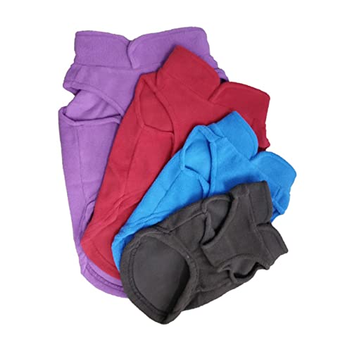 BESTonZON wasserdichte Hundeweste Für Winter Gepolstert Und Warm S Rot Für Kleine Und Große Mit Metallring Für Leine Komfortables Und Atmungsaktives Material von BESTonZON