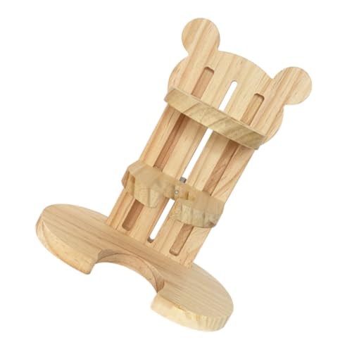 BESTonZON Hamster Wasserflaschenständer Aus Holz Höhenverstellbarer Halter Für Trinkflasche Einfacher Futterspender Für Kleintiere Wie Hamster Mäuse Und Ratten BESTonZON Hamster Wasserflaschenständer Aus Holz Höhenverstellbarer Halter Für Trinkflasche Einfacher Futterspender Für Kleintiere Wie Hamster Mäuse Und Ratten von BESTonZON