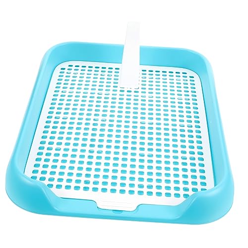 Hundetoilette für Welpen Ergonomisches Design rutschfest und Tragbar für Drinnen für Wohnung Pinkelmatte für Kleine und Große Hundezubehör Nebelblau Hundetoilette für Welpen Ergonomisches Design rutschfest und Tragbar für Drinnen für Wohnung Pinkelmatte für Kleine und Große Hundezubehör Nebelblau von BESTonZON