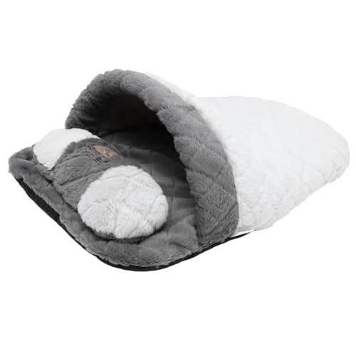 Katzenschlafsack für Haustiere Warmes Kätzchenbett mit Großem Tragbares Kuschelnest für Katzen und Kleine für Reisen und Gemütliche Katzenschlafsack für Haustiere Warmes Kätzchenbett mit Großem Tragbares Kuschelnest für Katzen und Kleine für Reisen und Gemütliche von BESTonZON