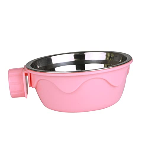 Pet Hanging Bowl Futternapf für Katzen Abnehmbar Wassernapf im Käfig für Futter und Wasser rutschfest und Langlebig von BESTonZON