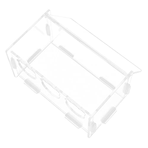 Rutin Hühnerfutterschüssel aus Transparente Futterbox für Küken Installieren Langlebig und Sicher für Einsatz im Freien für Haustierkäfige Rutin Hühnerfutterschüssel aus Transparente Futterbox für Küken Installieren Langlebig und Sicher für Einsatz im Freien für Haustierkäfige von BESTonZON