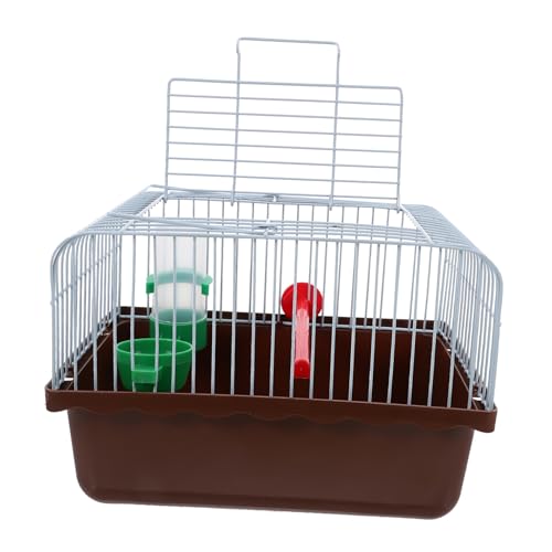 Tragbarer Vogelkäfig für Sittiche mit Futter und Wasserzubehör Robuster und Multifunktionaler Vogelträger für Papageien und Kleine Haustiere von BESTonZON