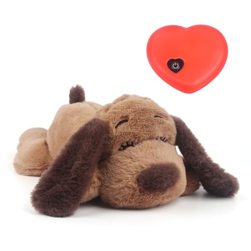BEVERLYSHARK Herzschlag Welpenspielzeug Hund Angst Linderung Beruhigungshilfe Herzschlag Stofftiere Haustier Komfort Kuscheln Einschlafhilfe Welpen Verhaltenstraining Hilfe Spielzeug für Hund Katze BEVERLYSHARK Herzschlag Welpenspielzeug Hund Angst Linderung Beruhigungshilfe Herzschlag Stofftiere Haustier Komfort Kuscheln Einschlafhilfe Welpen Verhaltenstraining Hilfe Spielzeug für Hund Katze von BEVERLYSHARK