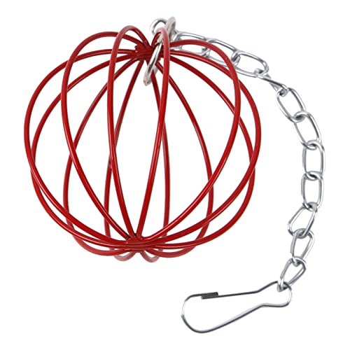 Runde Kugel Futterspender Hängende Heu-Metallkugeln Meerschweinchen Hamster Galvanik Metall Grasbälle Haustier Spielzeug Runde Kugel Futterspender Hängende Heu-Metallkugeln Meerschweinchen Hamster Galvanik Metall Grasbälle Haustier Spielzeug von BFANGLC