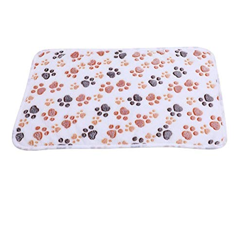BFNDSSEOU Hunde Matratze Hunde Training Matratze Pet Blanket Multicolor 54 x 78 cm Pack of 2(Beige) von BFNDSSEOU