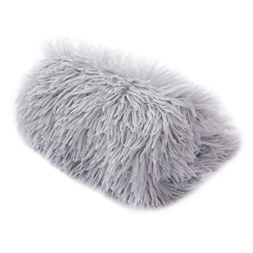 BFNDSSEOU Hunde Matratze Hunde Training Matratze Plush Pet Blankets Multicolor 1 pcs(Light Gray) von BFNDSSEOU