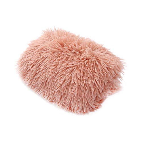 BFNDSSEOU Hunde Matratze Hunde Training Matratze Plush Pet Blankets Multicolor 1 pcs(Light Pink) von BFNDSSEOU